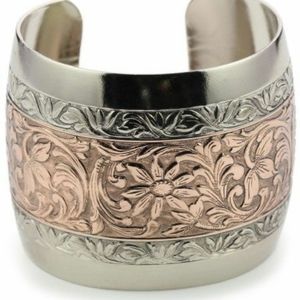 1928 Jewelry Prominence Copper Cuff Bracelet
